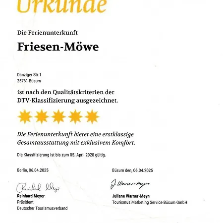 Residenz Friesen-moewe Lejlighed